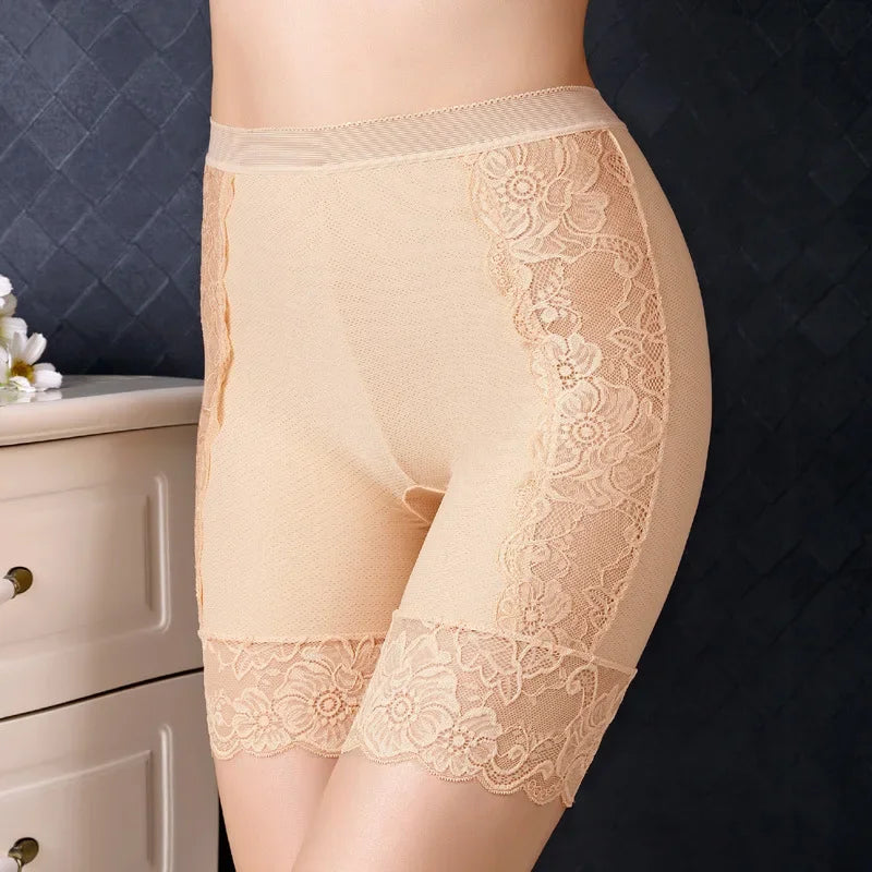 Calcinha feminina sem costura, shorts de segurança, cintura alta, elástico, cuecas, roupa íntima emagrecedora, lingerie de verão para mulheres